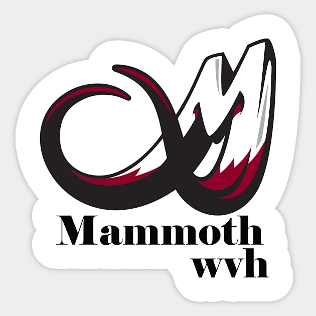 Mammoth Wvh Sticker by _pencil_art_007